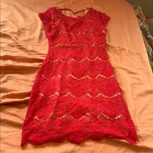 BEBE lace dress